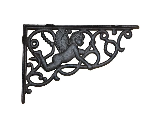 Mooie schapdrager-hanger ENGEL motief, gietijzer-small