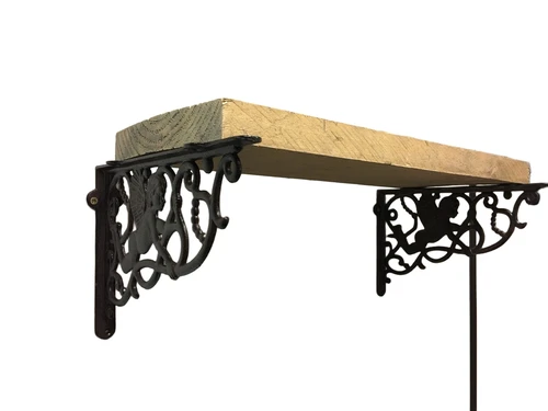Mooie schapdrager-hanger ENGEL motief, gietijzer-small