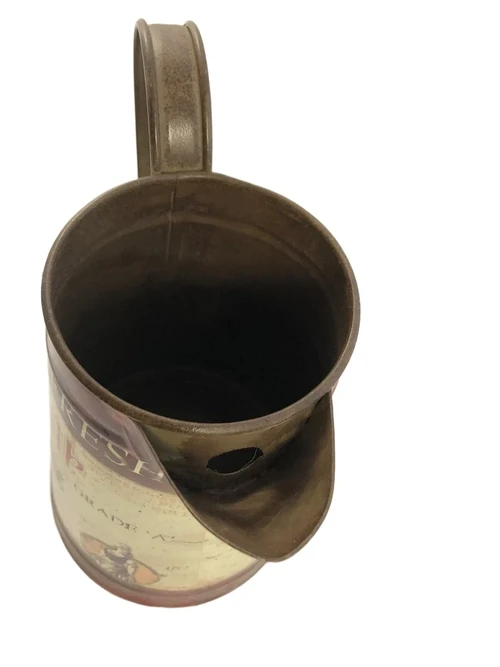 Vintage Milk Jug with Cow - Dairy Fresh