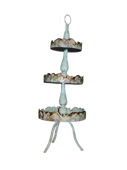 Authentic etagere - handmade of metal
