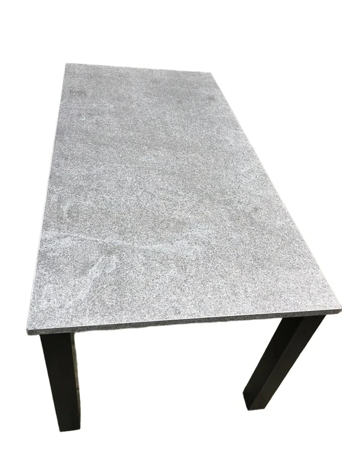 Buitentafel voor het leven, zwaar granieten blad op stalen frame, TOPKWALITEIT !!