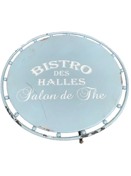 Een decoratieve tafel, Franse stijl, Bistro