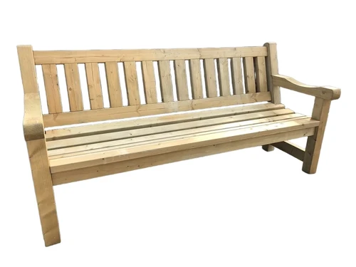 Houten parkbank DAAN, geïmpregneerde bank, robuust!