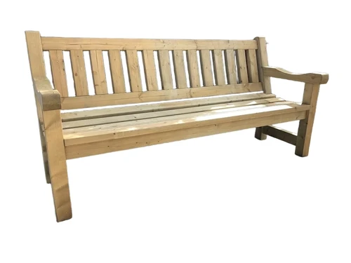 Houten parkbank DAAN, geïmpregneerde bank, robuust!