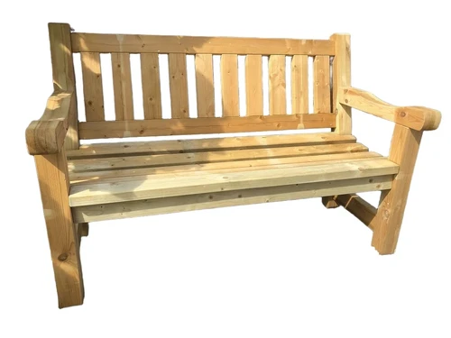 Houten parkbank, geïmpregneerde bank 140, robuust!