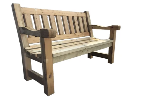 Houten parkbank, geïmpregneerde bank 140, robuust!