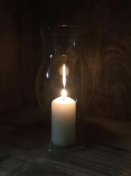 Lantern glass for candles or spare part for holders. Only 2 !!
