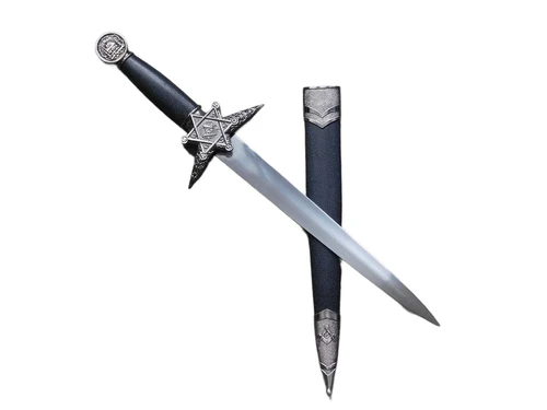 Decorative dagger - Freemason - steel blade - z/zw