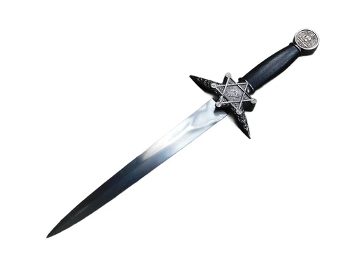 Decorative dagger - Freemason - steel blade - z/zw
