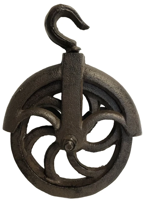 Gusseisen Pully Rad, Riemenscheibe, Metall Laufrad - Riemenscheibe, Hänger, schön