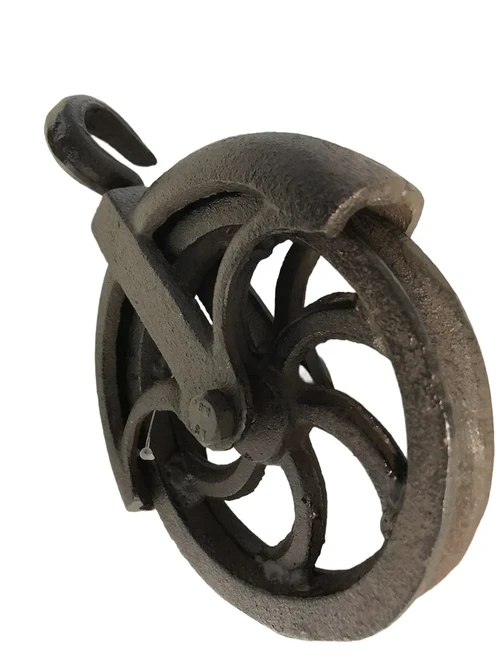 Gusseisen Pully Rad, Riemenscheibe, Metall Laufrad - Riemenscheibe, Hänger, schön