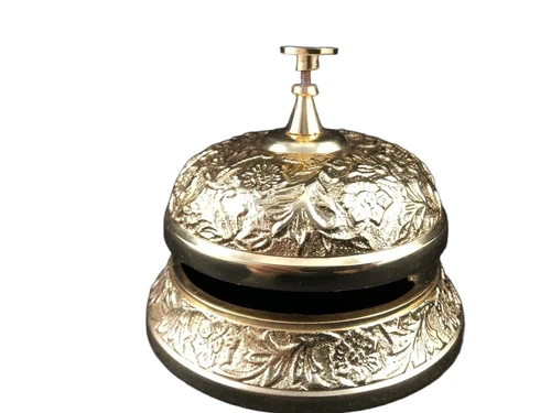 Service bell - Brass Gold – a classic and stylish look