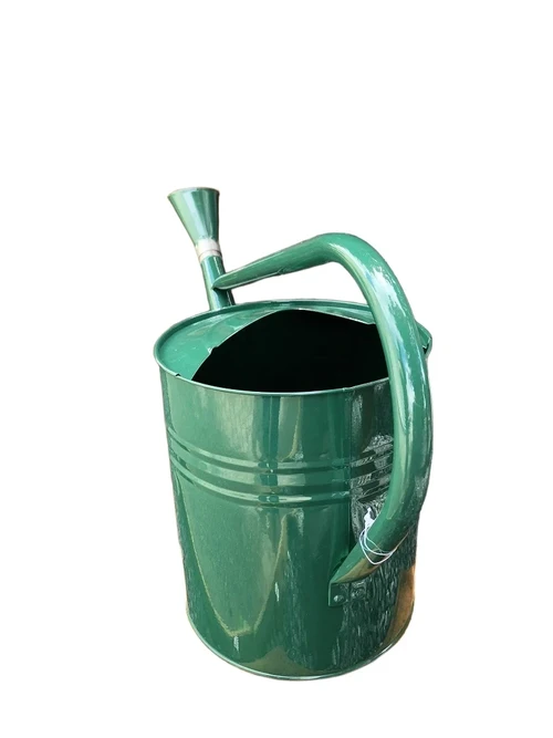 Garten Gießkanne klassisch Metall grün 7,5 Liter, schön!