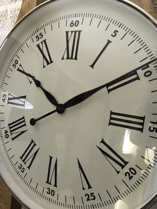 Beautiful large wall watch Portugieser, very stylish!!
