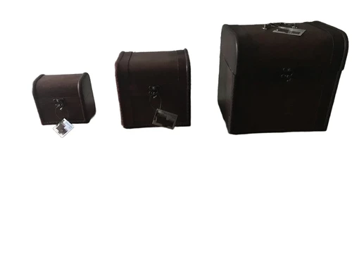 Decorative Cases - Set of 3 - Wood