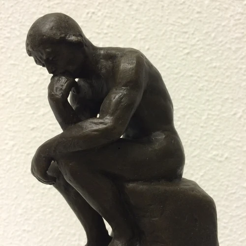 Sculptuur Brons, De denker