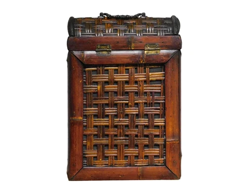 Vintage Wijnkist voor 2 Flessen - Hout - Klassiek