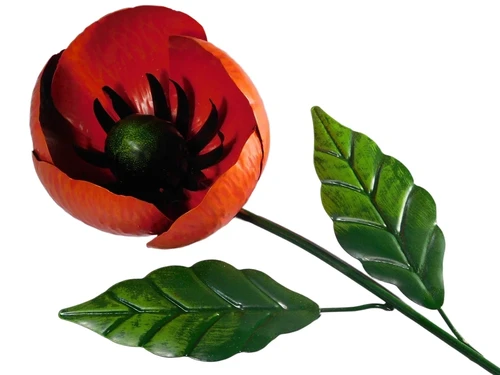 Handmade Poppy - Metal - 82 cm
