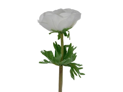 Artificial flower Anemone Stem - White - 53 cm