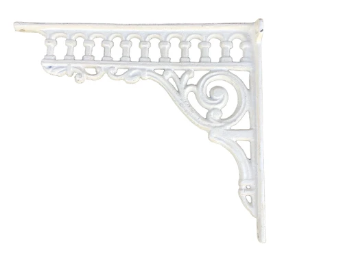 1 antique sleek pendant, cast iron-old-white rest.