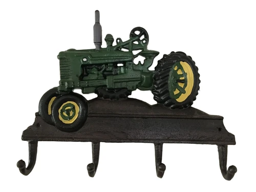 Garderobenständer im Bauerndesign mit Traktor, John Deere