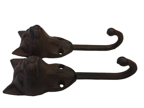 Coat rack - Cat, cast iron