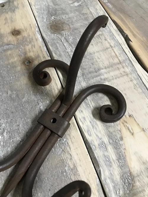 Kleiderständer Spinne - Schmiedeeisen - dunkelbraun