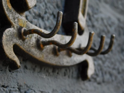 Key rack with 5 hooks - Horseshoe