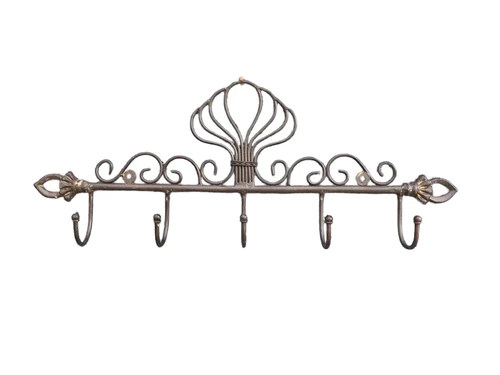 Wall coat rack, iron