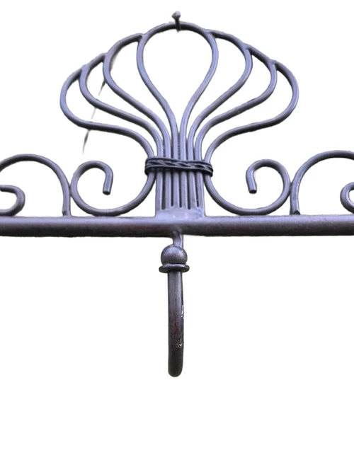 Wall coat rack, iron