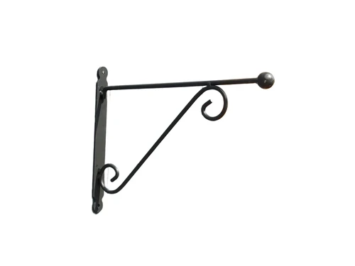 Decorative wall hook with ball - hanging basket hook