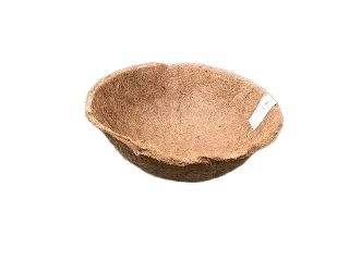 Een inpot / inzet mand voor in uw bloembak of uw plantenbak, binnenpot uit kokos