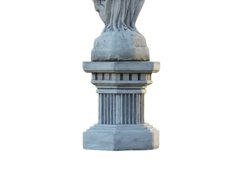 Statue with Three Women and Scale on Base - 130 cm - Full Stone