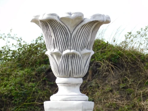 Blumentopf Blume - 60 cm - Stein
