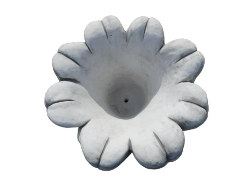 Flowerpot Flower on Pedestal - 105 cm - Stone