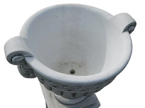 Sturdy Flower Pot - Goblet - 45 cm - Stone