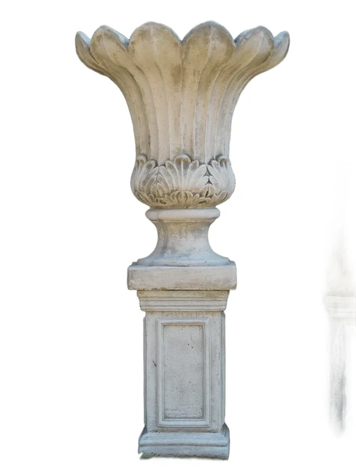 Garden vase - Flower pot - 70 cm - Stone