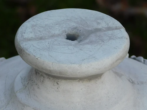 Garden Vase with Grapes - Stone - Water LAST ONE!!