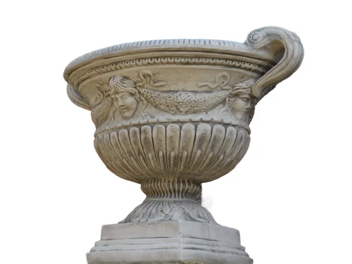 Garden Vase Oval - 80 cm - Stone