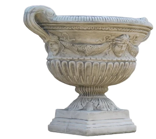 Garden Vase Oval - 80 cm - Stone