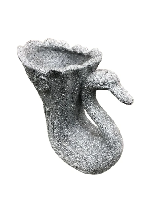Bloempot ''Zwaan'' - van steen