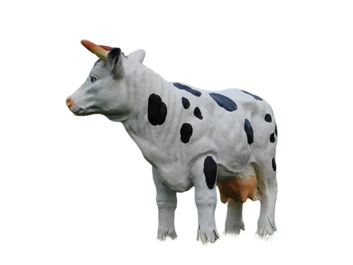Cow Black White - 60 cm - Polystone
