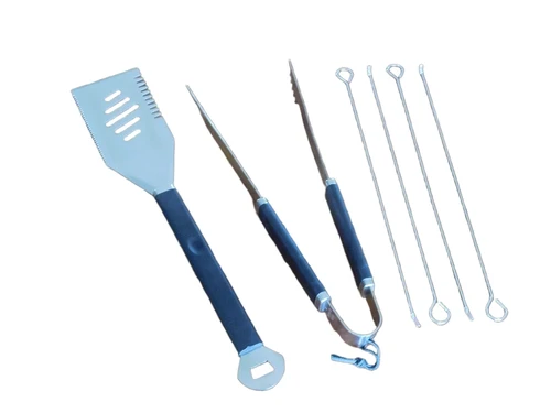 Handige set van 6 BBQ accessoires