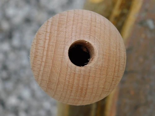 Telescopic fire-blowing tube – Bouffadou – With wooden mouthpiece