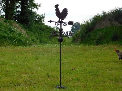 Large Weathervane - Cast iron - Dark brown