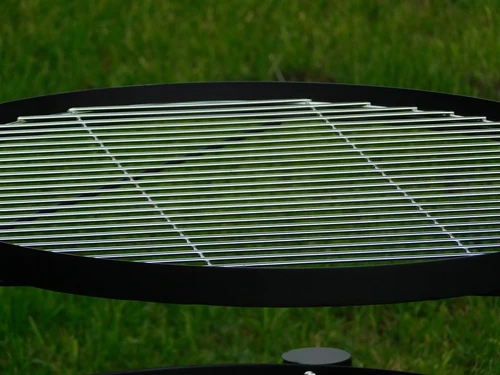 Fire bowl with BBQ Grid - Black