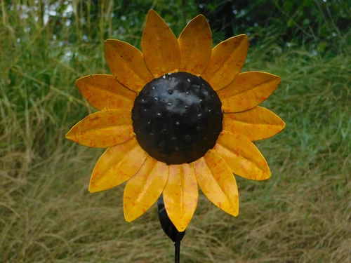 Sunflower Garden Stick - 110 cm - Metal