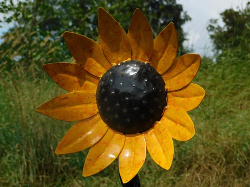 Sunflower Garden Stick - 110 cm - Metal