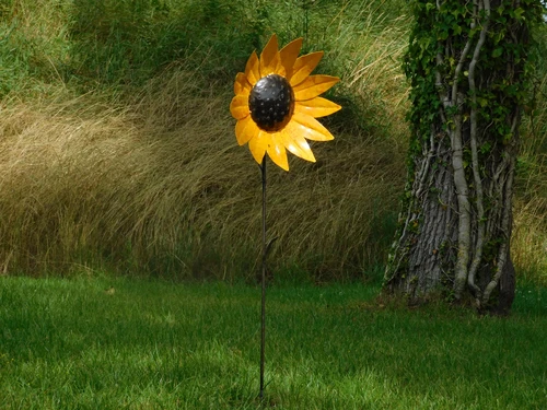 Sunflower Garden Stick - 110 cm - Metal