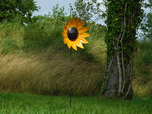 Sunflower Garden Stick - 110 cm - Metal